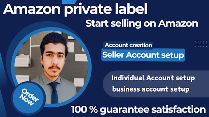 Gig Preview - Create, setup amazon professional, individual seller account of all marketplace