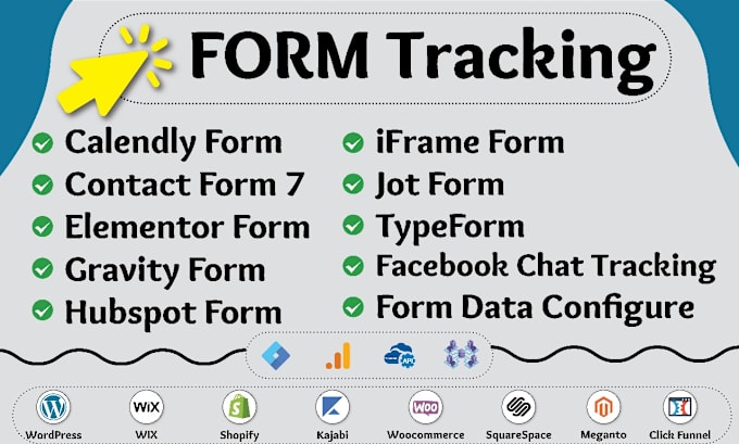 Gig Preview - Fix or setup iframe, typeform, calendly, contact form 7 tracking in GTM or ga4