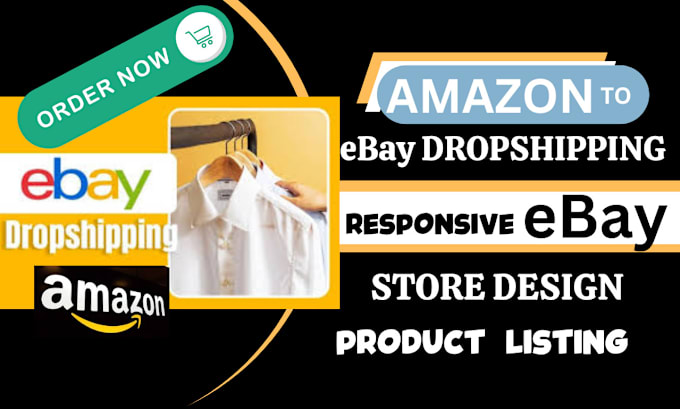 Gig Preview - Create ebay dropshipping store design do amazon to ebay top product listing