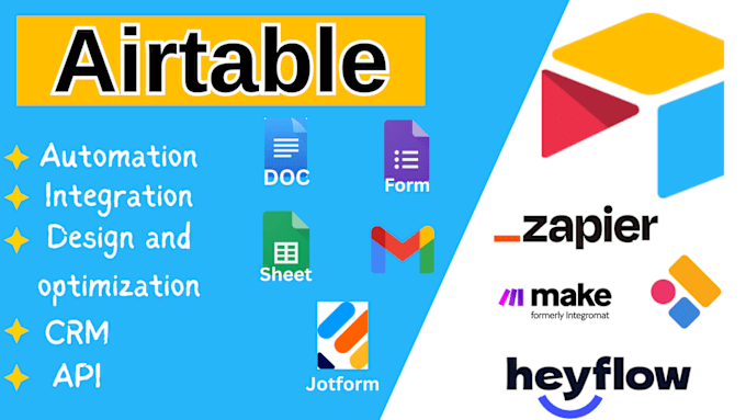 Bestseller - build, optimise, integrate and automate your airtable databases