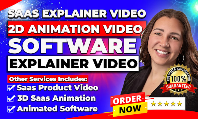 Gig Preview - Create custom saas explainer video, saas explainer animation, vtuber