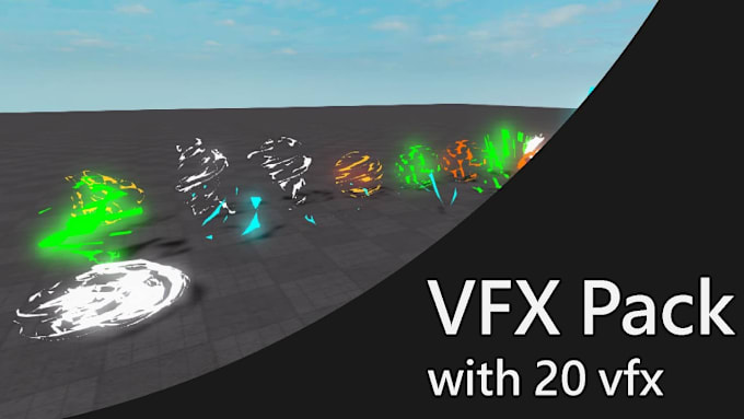 Gig Preview - Develop vfx or script for you on roblox