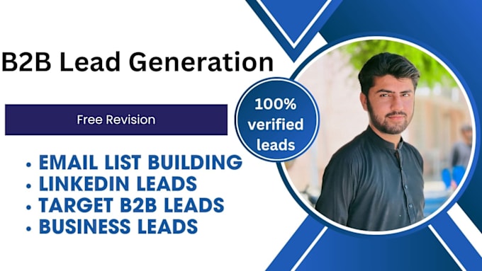 Gig Preview - Provide b2b leads and linkedin leads for your business