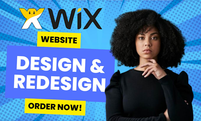 Gig Preview - Design wix studio website, redesign wix website