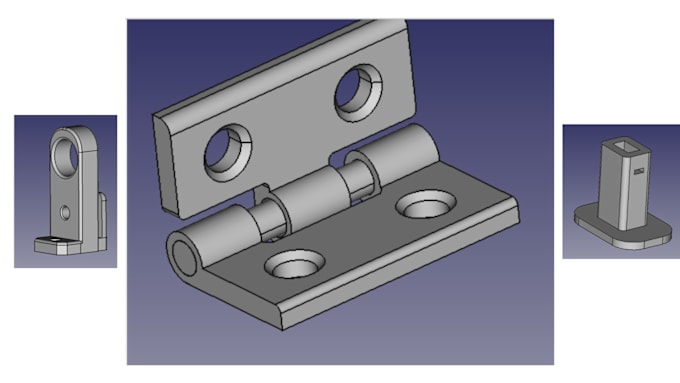 Gig Preview - Give high quality models for 3d printing stl file on blender and freecad