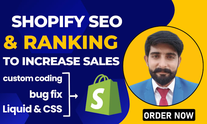 Gig Preview - Fix css liquid custom coding bugs and shopify seo to rank high