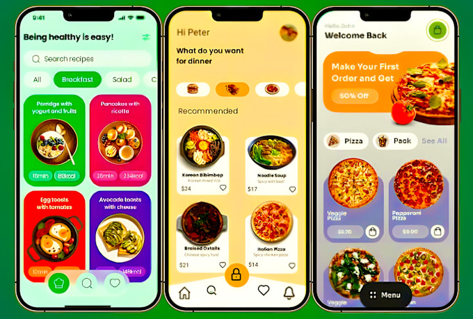 Gig Preview - Build food delivery app, uber eats, doordash, grubhub, swiggy, zomato