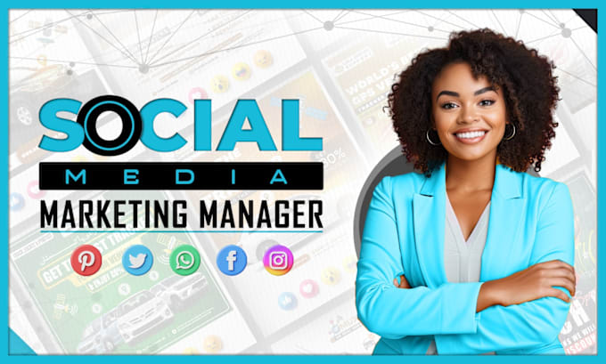 Gig Preview - Professional social media marketing manager