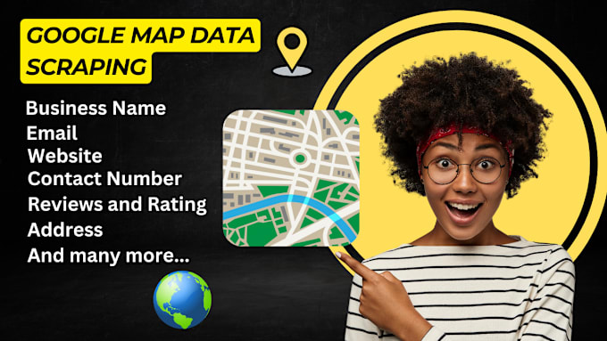 Gig Preview - Scrape google map data for lead generation, b2b lead generation with email