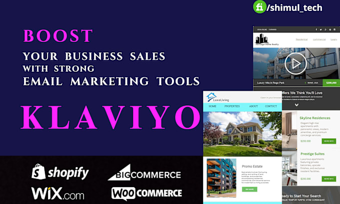 Gig Preview - Setup advanced klaviyo email marketing flows for shopify ecommerce