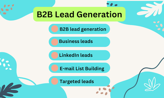 Gig Preview - Deliver top quality b2b leads to propel your business growth