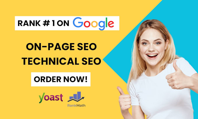 Bestseller - wordpress onpage SEO, yoast, rank math with schema markup