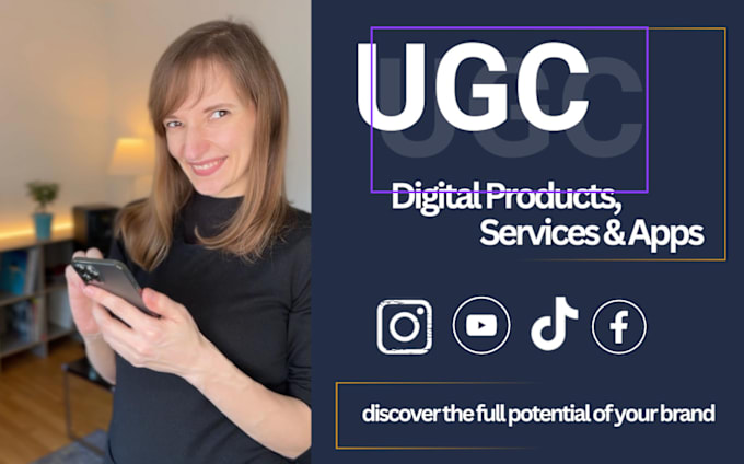 Gig Preview - Create ugc ads for your app or digital product