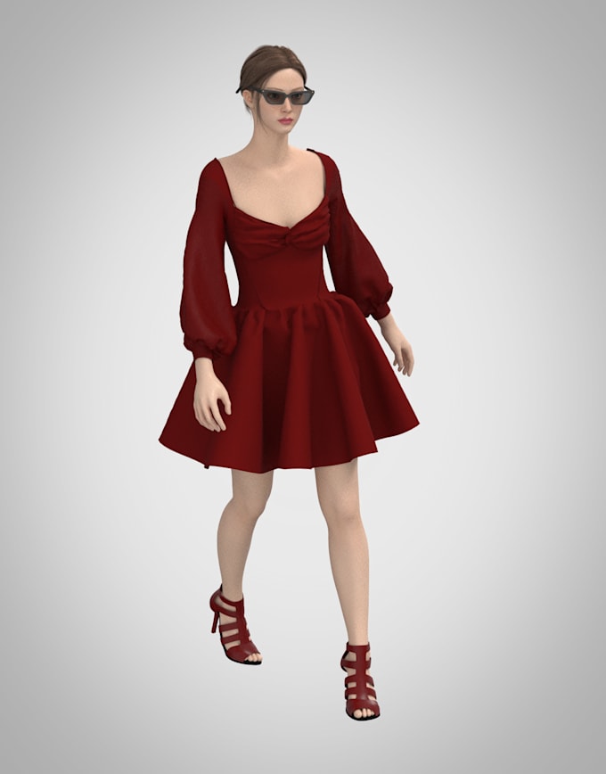 Gig Preview - Bring your fashion ideas to life with clo3d design