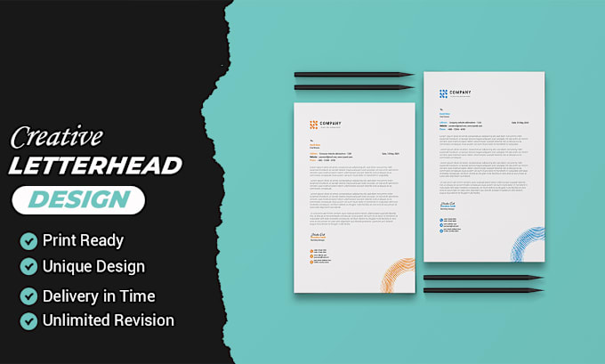 Gig Preview - Do creative letterhead design for your business