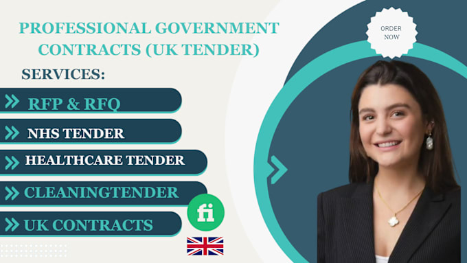 Gig Preview - Bid uk tender, proposal, uk healthcare, nhs tendercleaning uk tender contracts