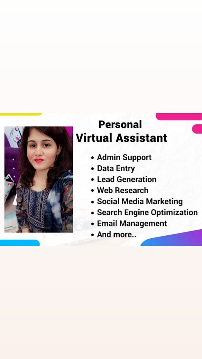 Gig Preview - Be your personal virtual assistant