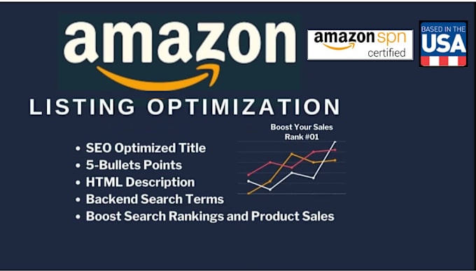 Gig Preview - Write a top selling SEO optimized amazon listing, amazon copywriting