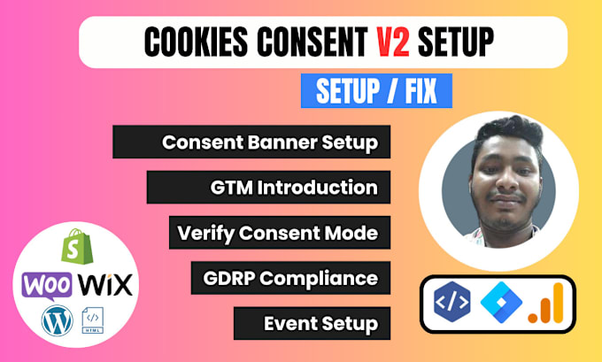 Gig Preview - Setup cookie consent mode v2 with google tag manager