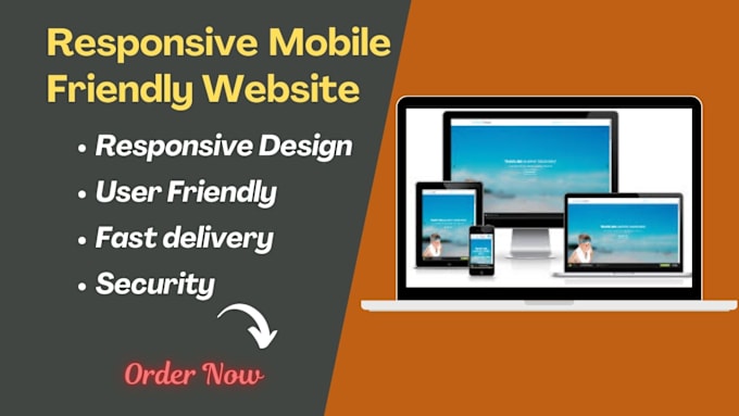 Gig Preview - Make your website fully responsive and mobile friendly