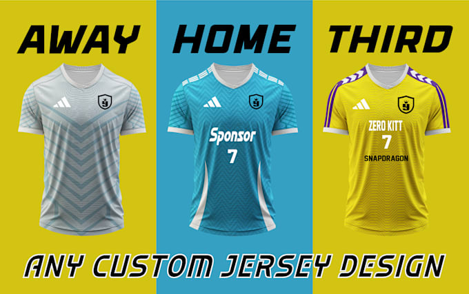 Gig Preview - Do custom esports and sports sublimation jersey design