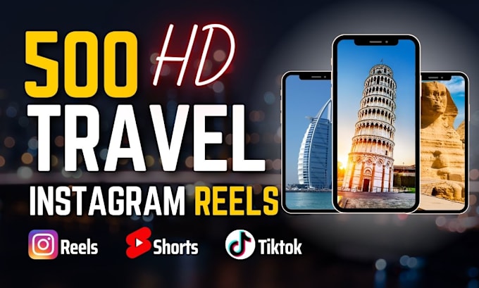 Gig Preview - Create luxury travel instagram reels and youtube shorts