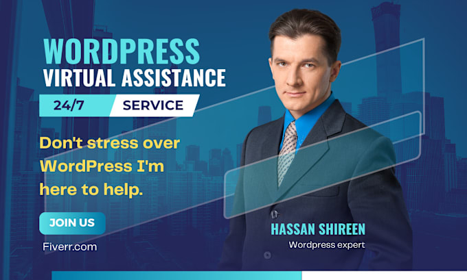 Gig Preview - Be your wordpress virtual assistant, wordpress maintenance