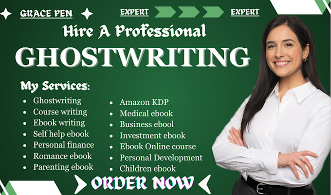 Gig Preview - Be your expert ebook ghostwriter for parenting guides, self help, health