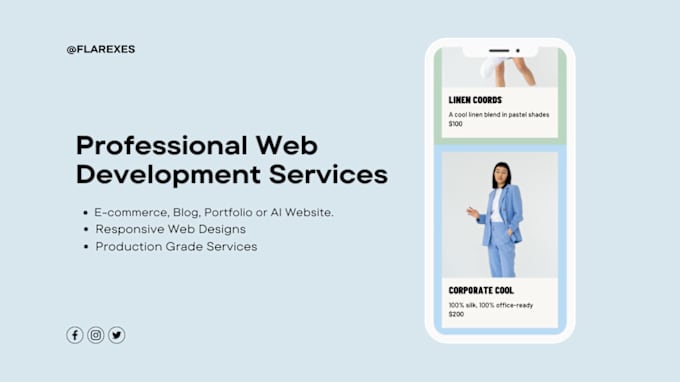 Gig Preview - Provide expert full stack web development services