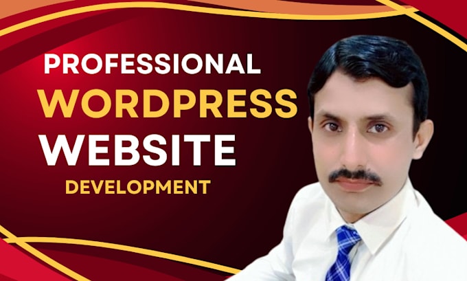 Gig Preview - Build or redesign your professional wordpress website design