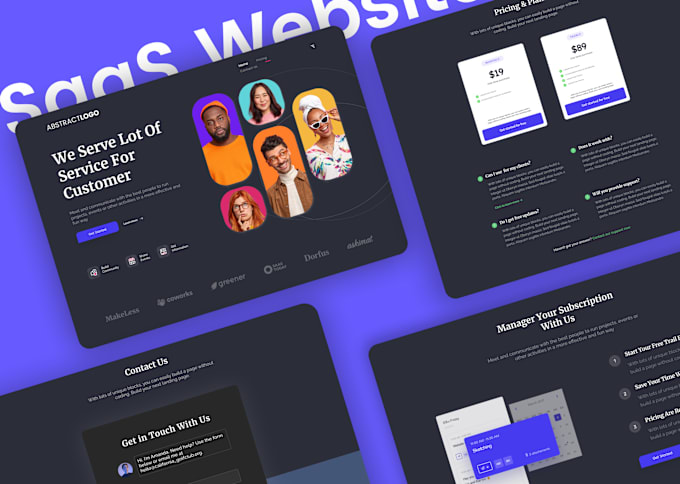 Gig Preview - Expert in figma website design UI UX, mockups, landing pages