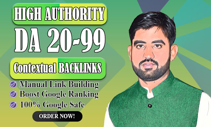 Gig Preview - Create high quality da 90 dofollow contextual seo authority manual backlinks