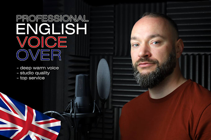 Gig Preview - Record a professional male voice over