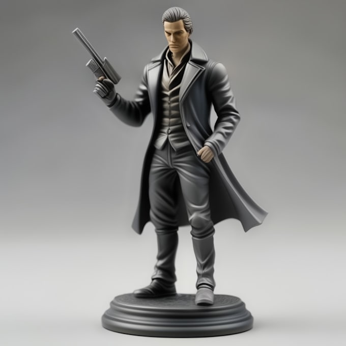 Bestseller - sculpt 3d action figure, figurines, 3d toy, 3d statue, 3d model stl for printing