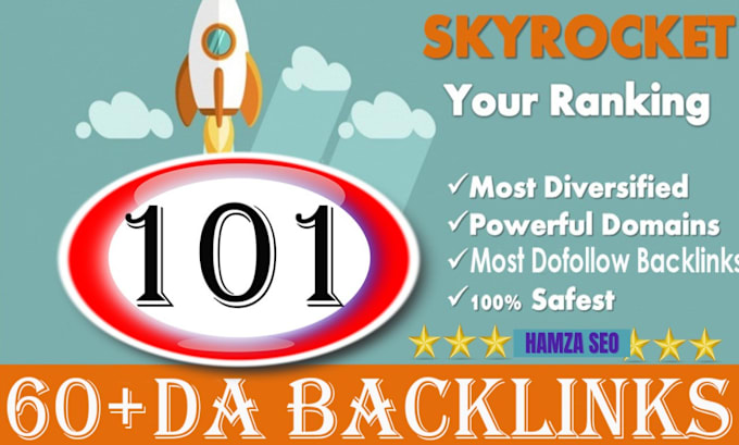 Gig Preview - Do updated 100 plus unique manual pr9 da 90 plus safe dofollow SEO backlinks