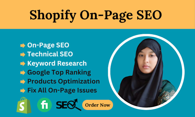 Gig Preview - Complete shopify seo services in ecommerce website for google top position