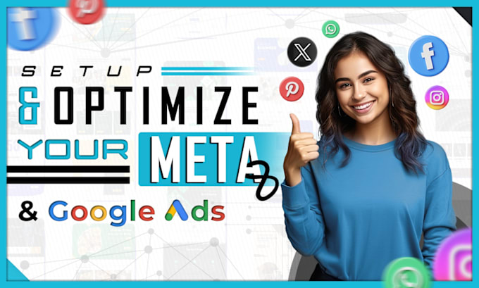 Gig Preview - Setup and optimize your meta and google ads