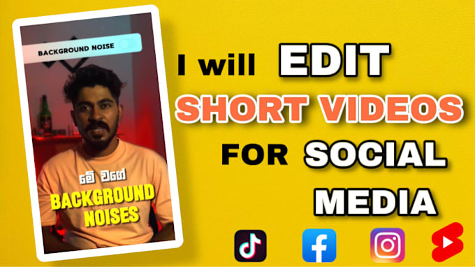 Bestseller - edit tiktok, instagram, youtube,  video ads and reels