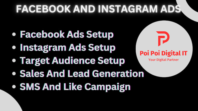 Bestseller - set up facebook and instagram ads, messages, like campaign