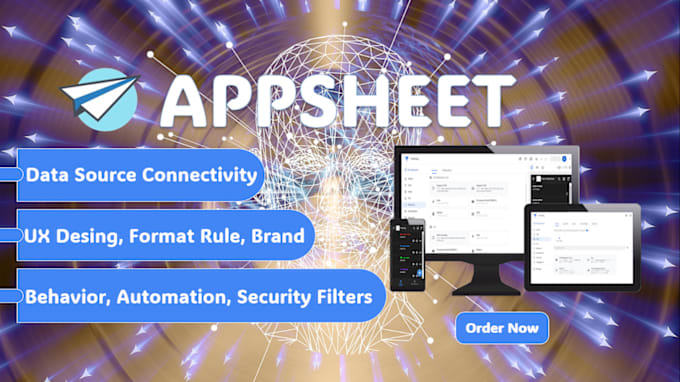 Gig Preview - Develop appsheet amazing mobile applications