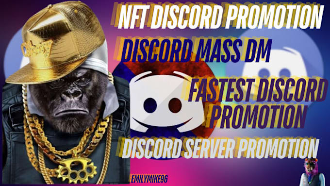 Gig Preview - Discord server promotion, discord mass dm, telegram mass dm , advertisements