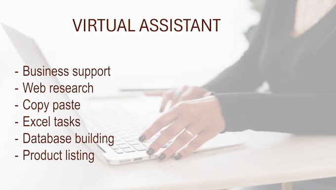 Gig Preview - Be your virtual assistant