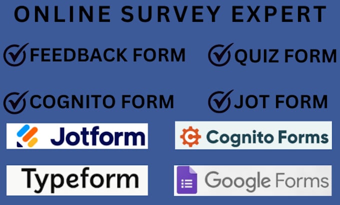 Gig Preview - Create a responsive online survey using google form or survey monkey