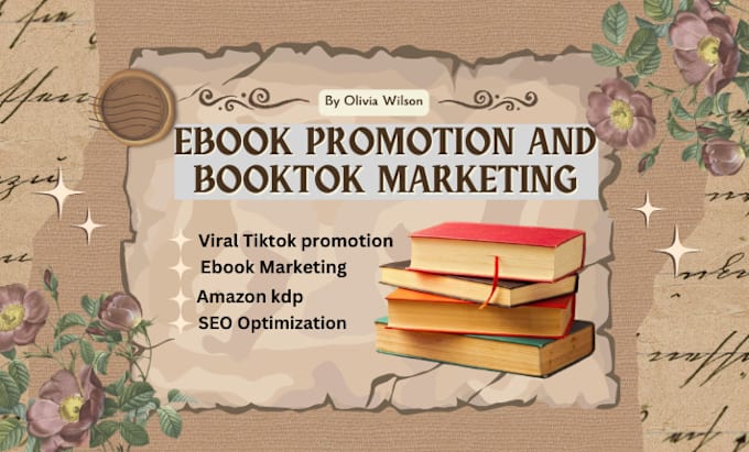 Gig Preview - Do viral ebook promotion, booktok, amazon kdp  book marketing, ebook promotion