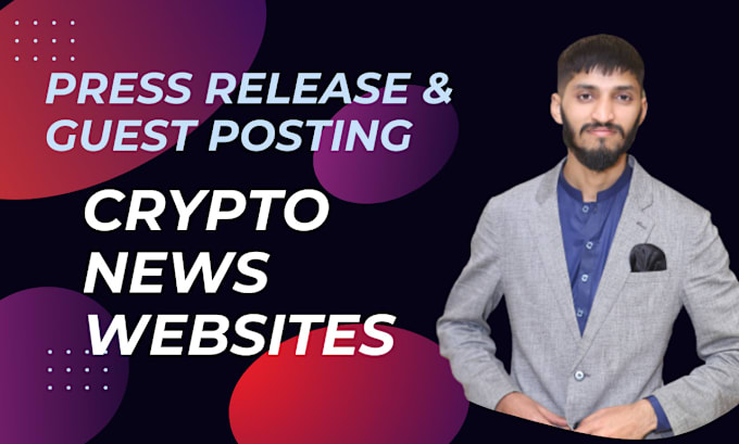 Gig Preview - Write and publish your article on crypto news websites