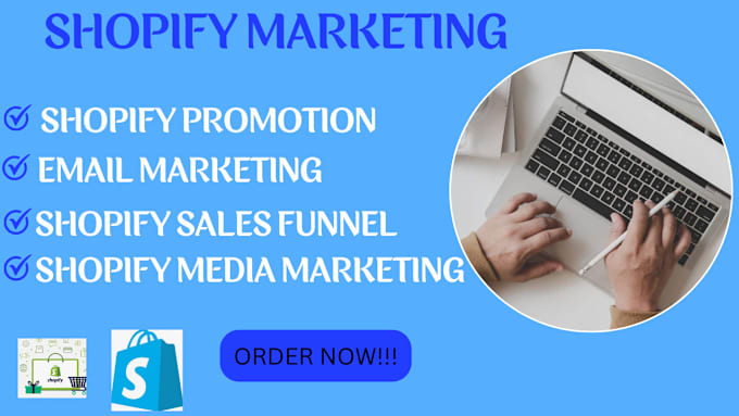 Gig Preview - Boost your shopify promotion, shopify media marketing shopify sales funnel