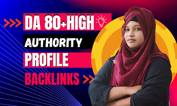 Gig Preview - Build da 80 plus high quality profile backlinks