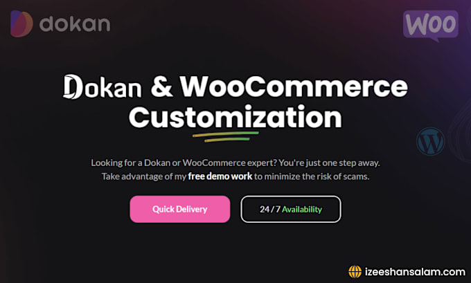 Gig Preview - Customize and develop dokan and woocommerce solutions