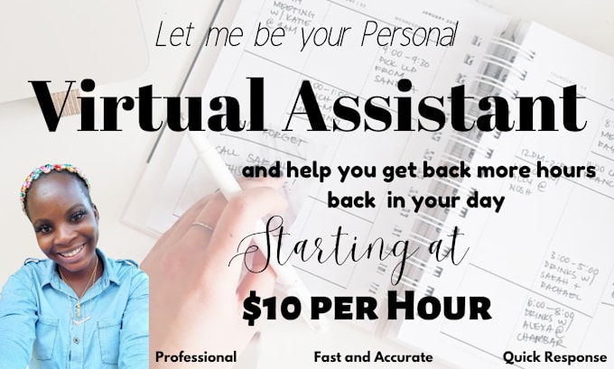 Gig Preview - Be your personal virtual administrative assistant