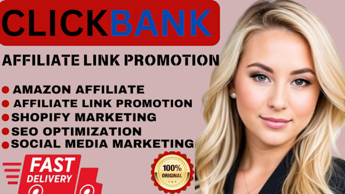 Gig Preview - Do clickbank affiliate link promotion, onlyfans marketing, website SEO traffic